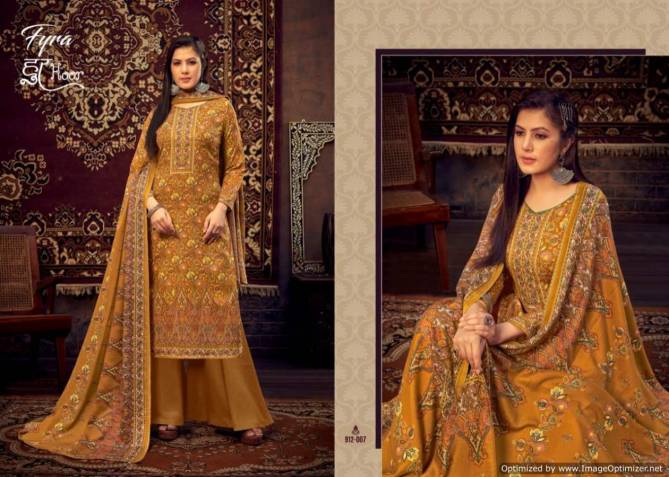 Fyra Hoor Latest Winter Daily Wear Designer Pashmina Dress Material Collection